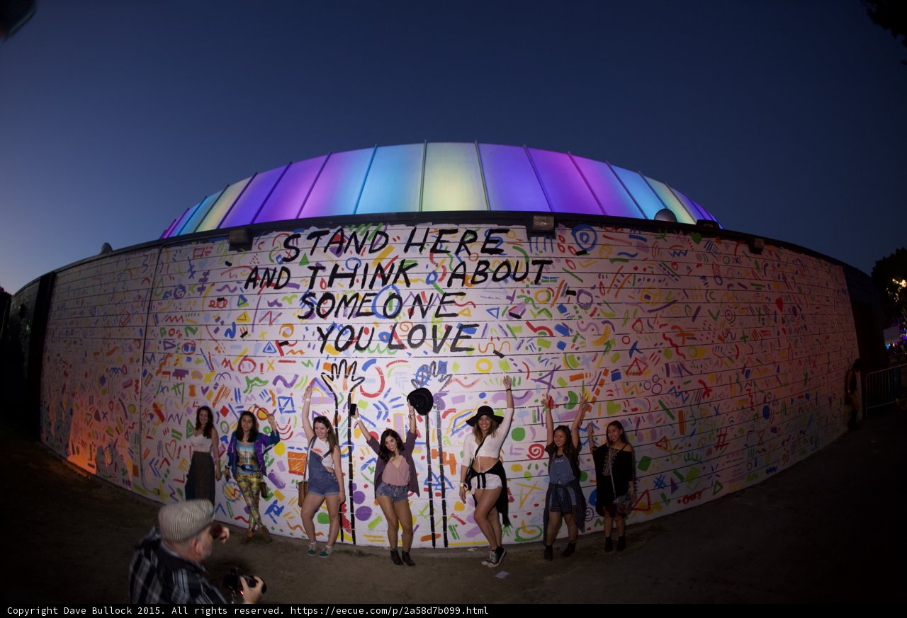 Photographer at Love Wall