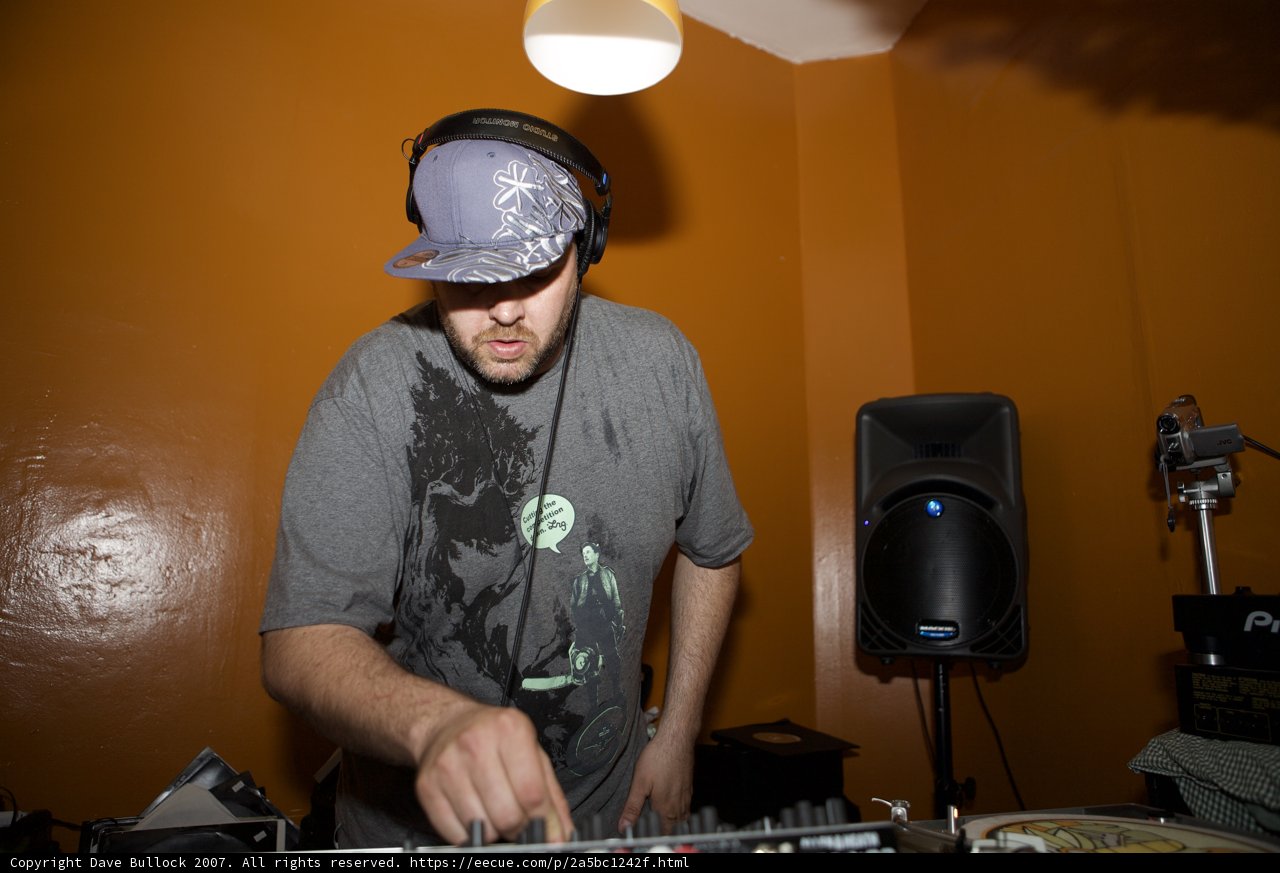 Dubstep DJ in Action
