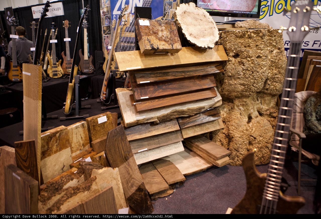 The Woodpile for the Guitar Factory