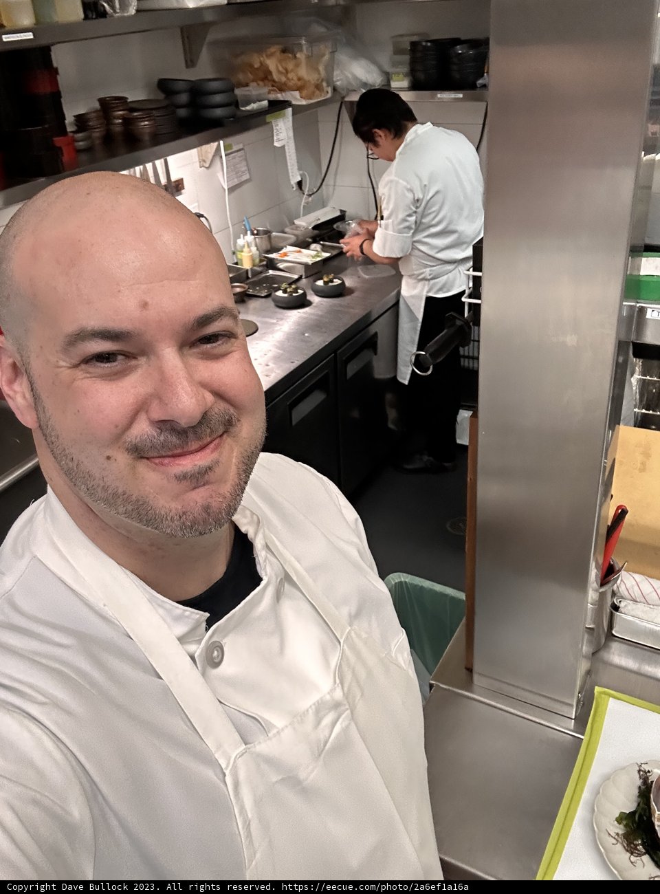 Masterchef Dave in His Element