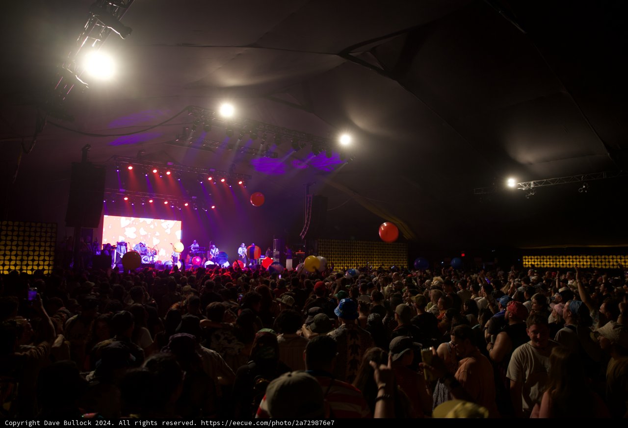 Electrifying Nights at Coachella 2024: The Crowd and Colors of Music