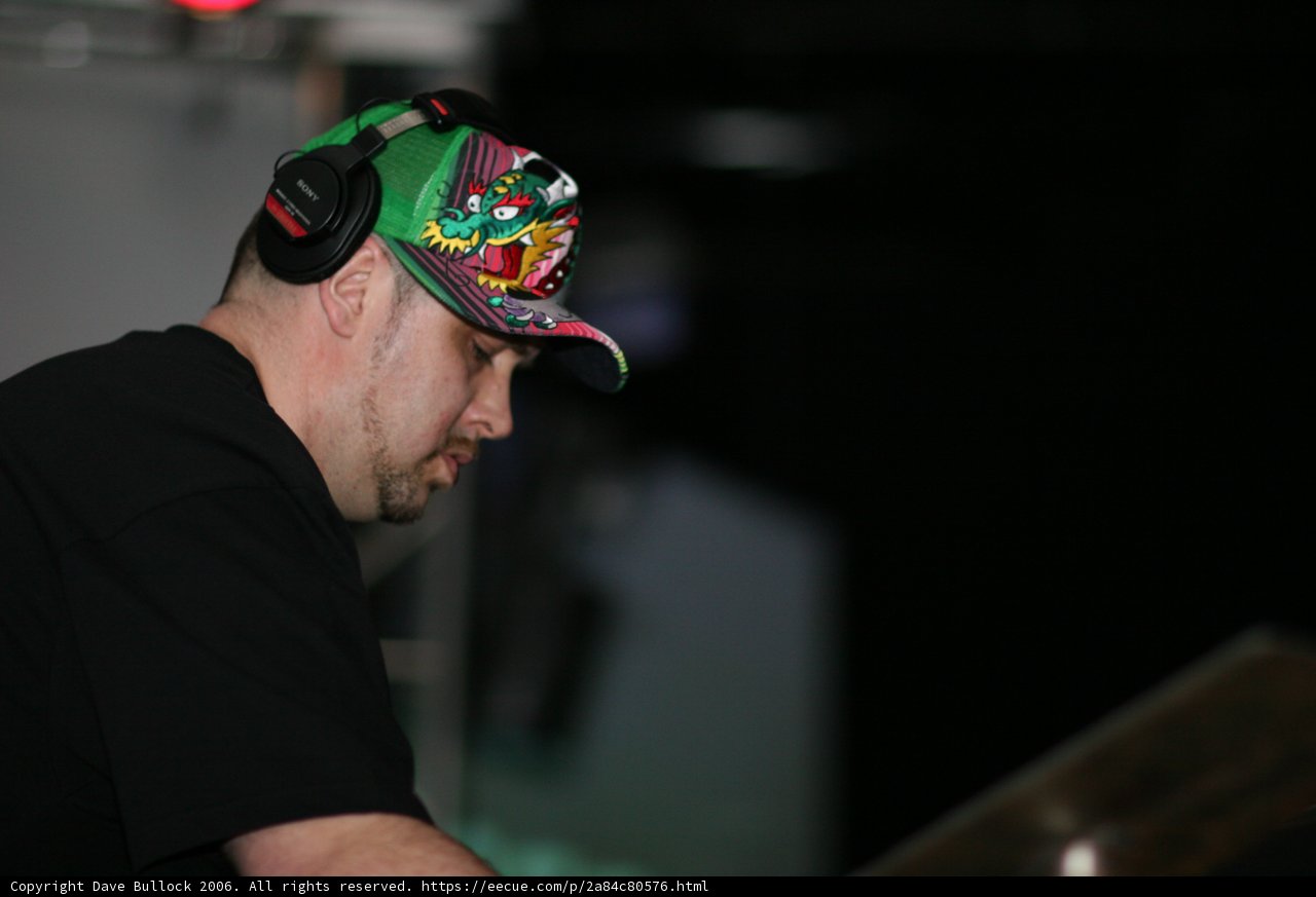 Jamming out with my hat on