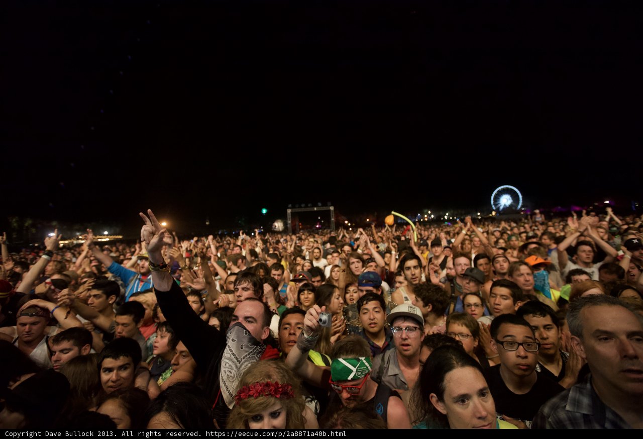 The Electrifying Crowd at Coachella