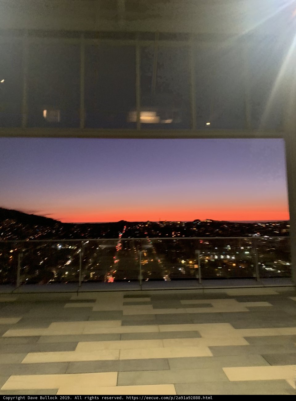 San Francisco Sunset Flare