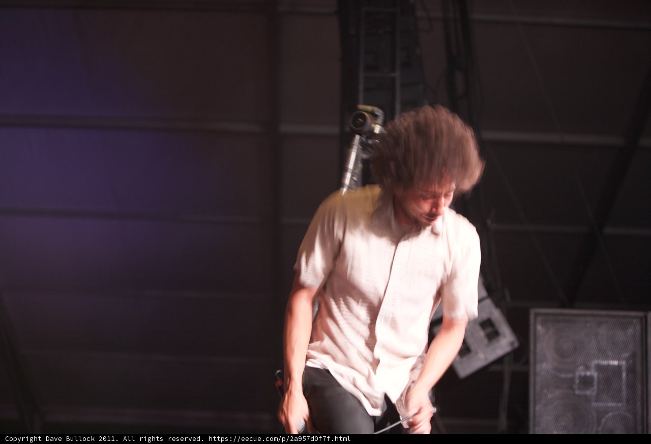 Zack de la Rocha electrifies the crowd