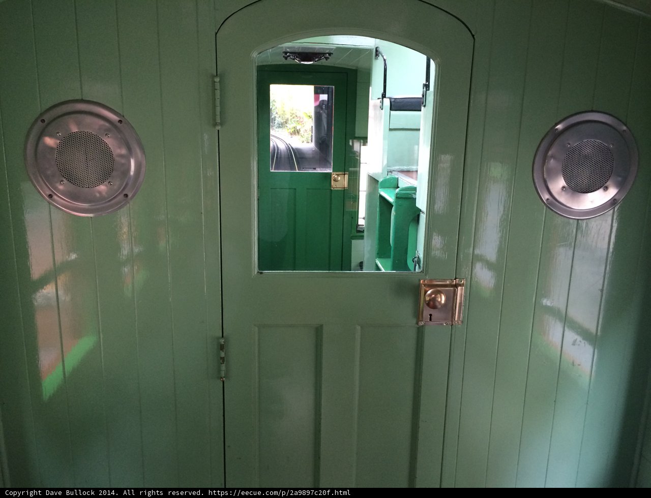 The Green Train Car