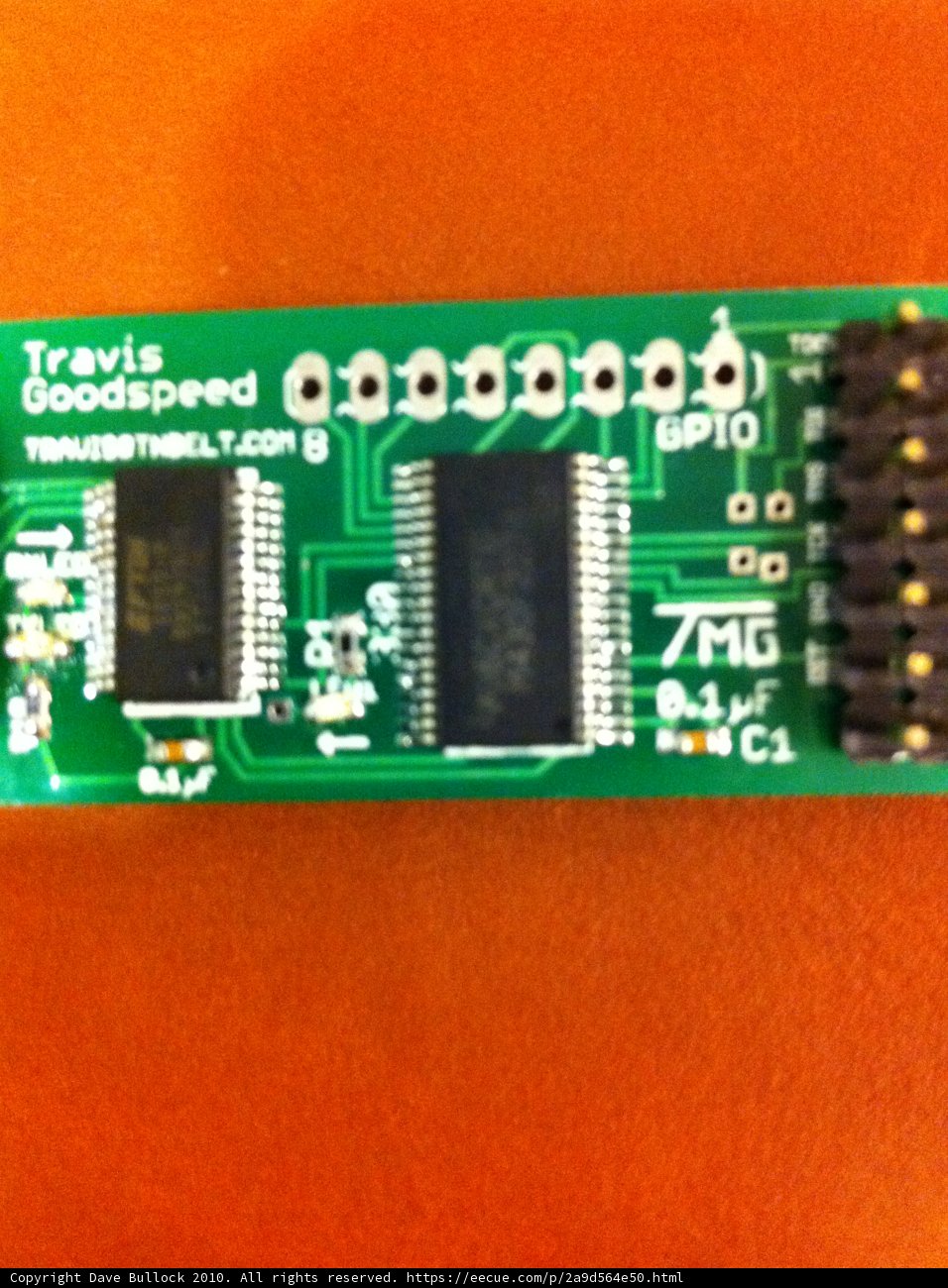 Mini Circuit Board with Chips