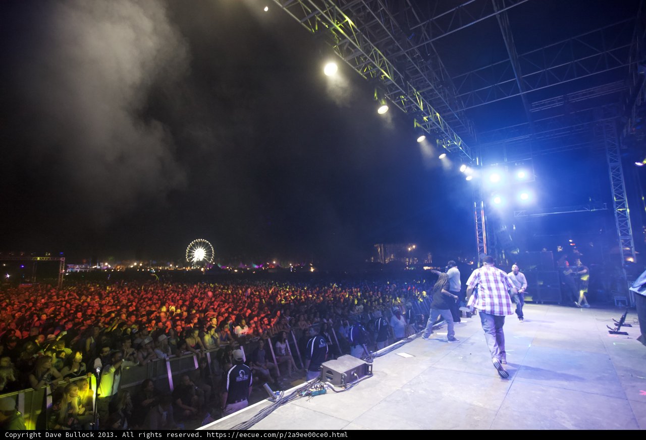 Smoke and Spotlights at Coachella