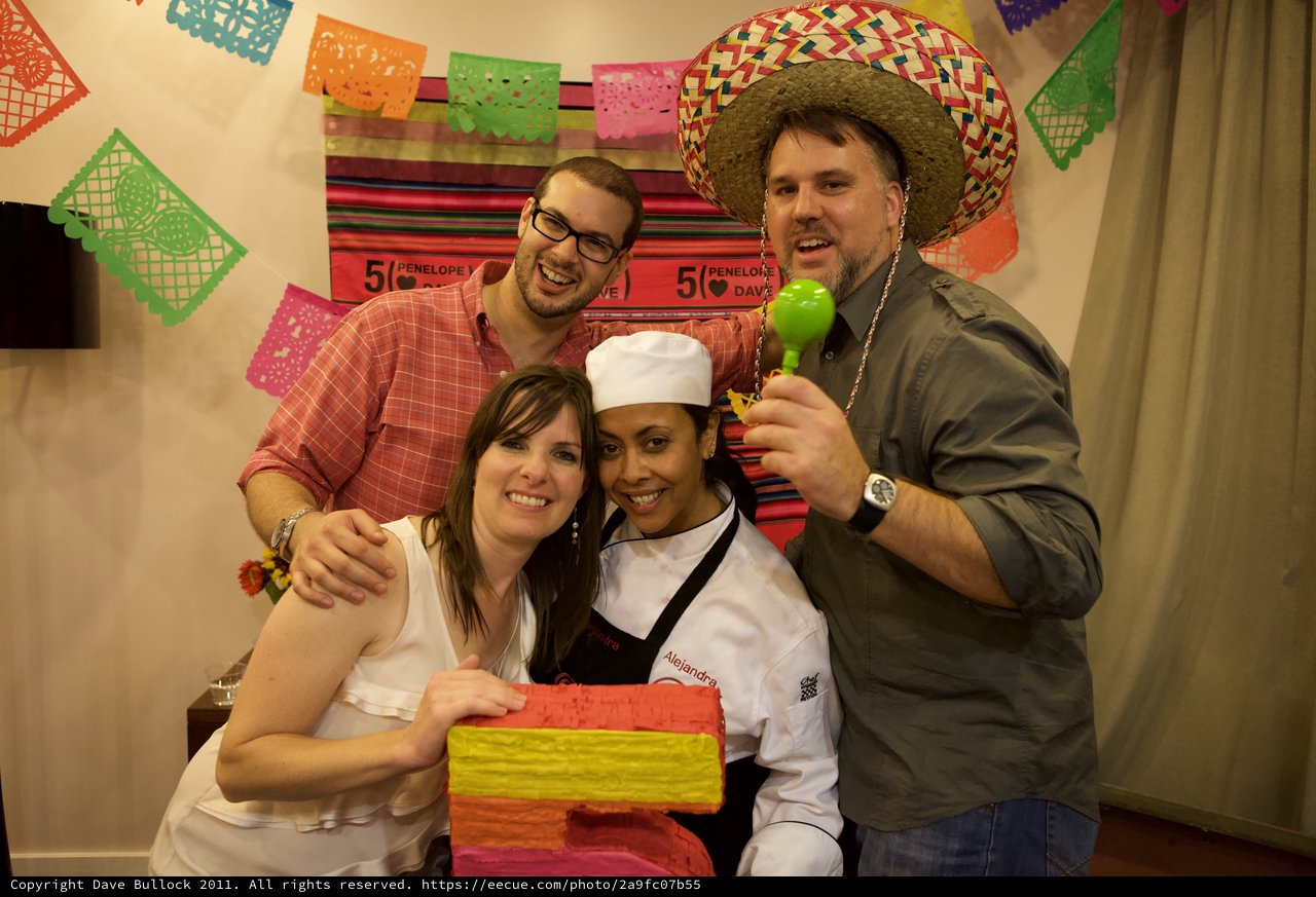 Fiesta Celebration with Chef Alejandra at Anniversary Party