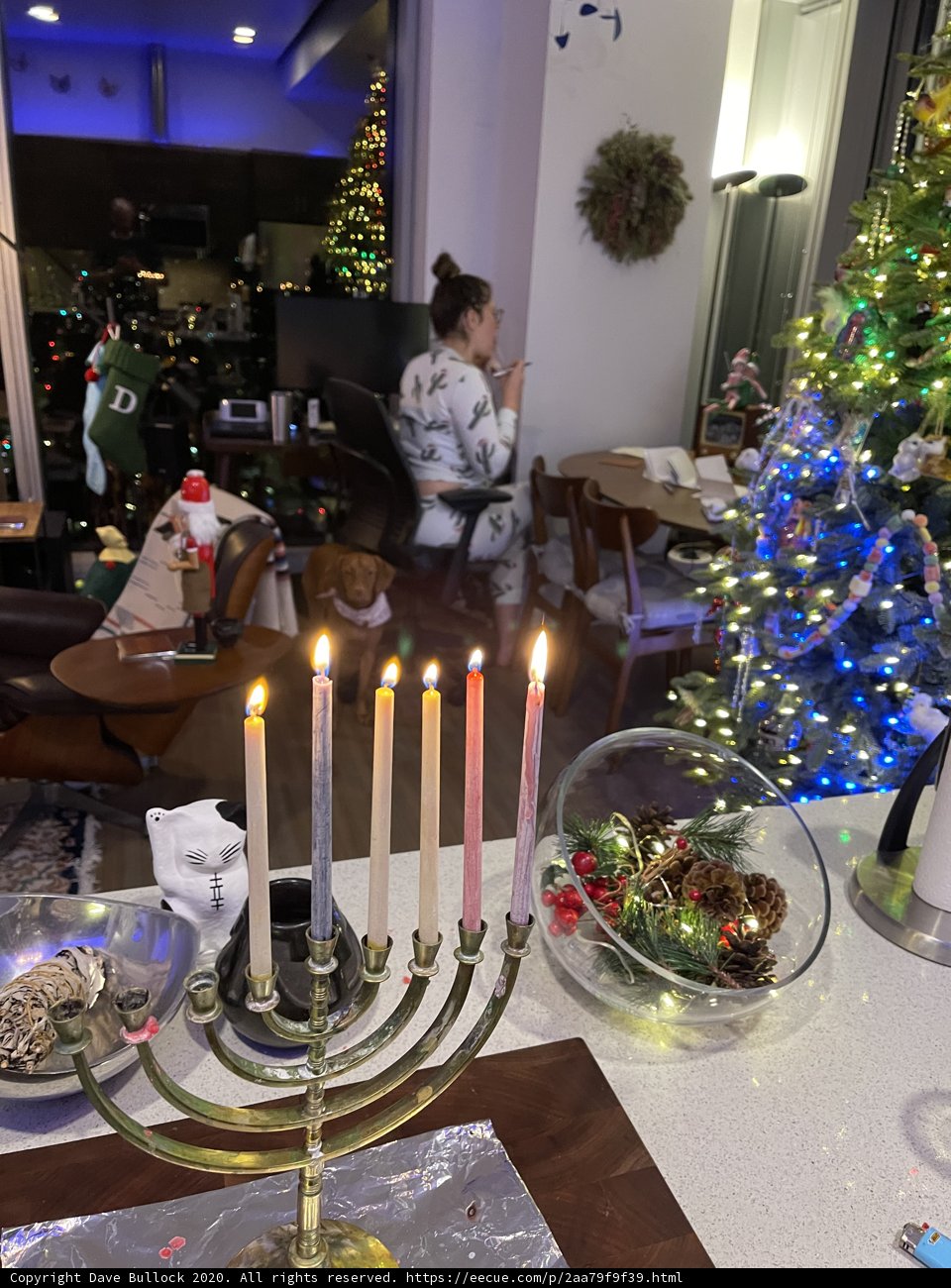 Celebrating Hanukkah with Friends
