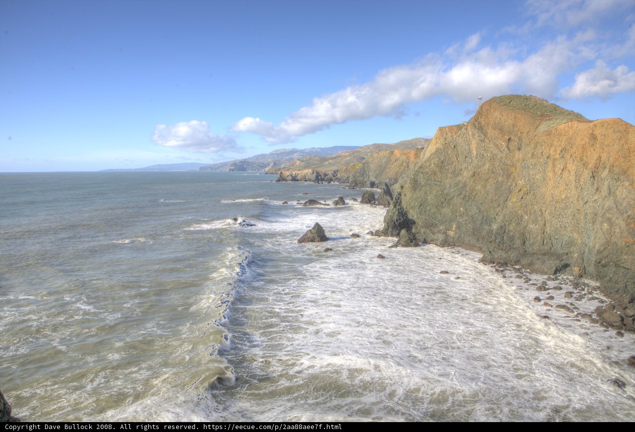 Promontory Point Overlooking the Majestic Sea