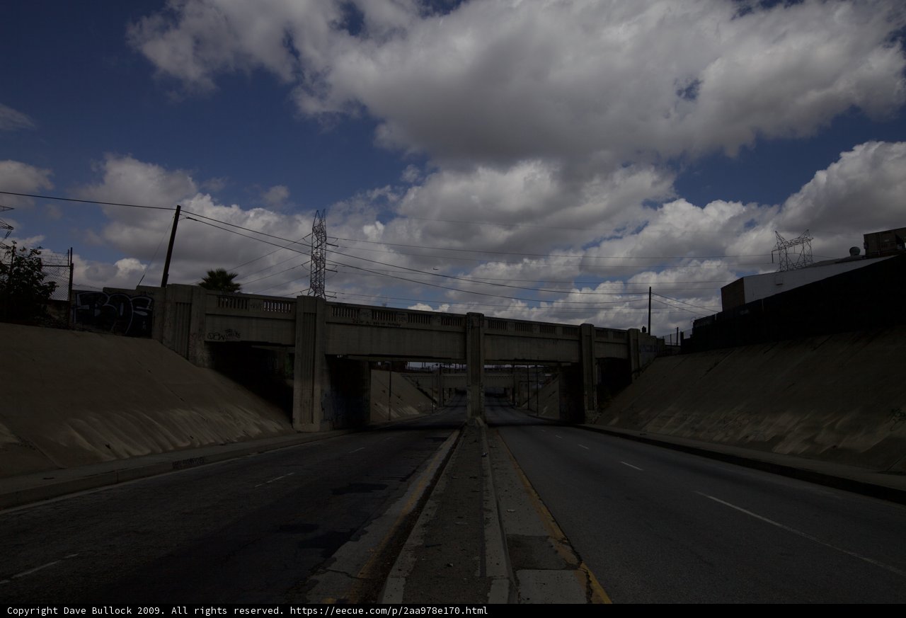 Overpass on a Cloudy Day