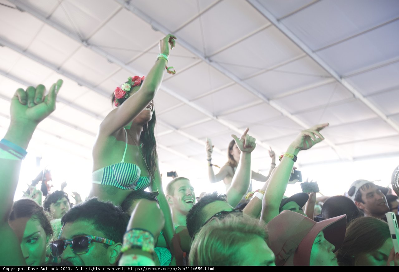 Hands Up at Coachella