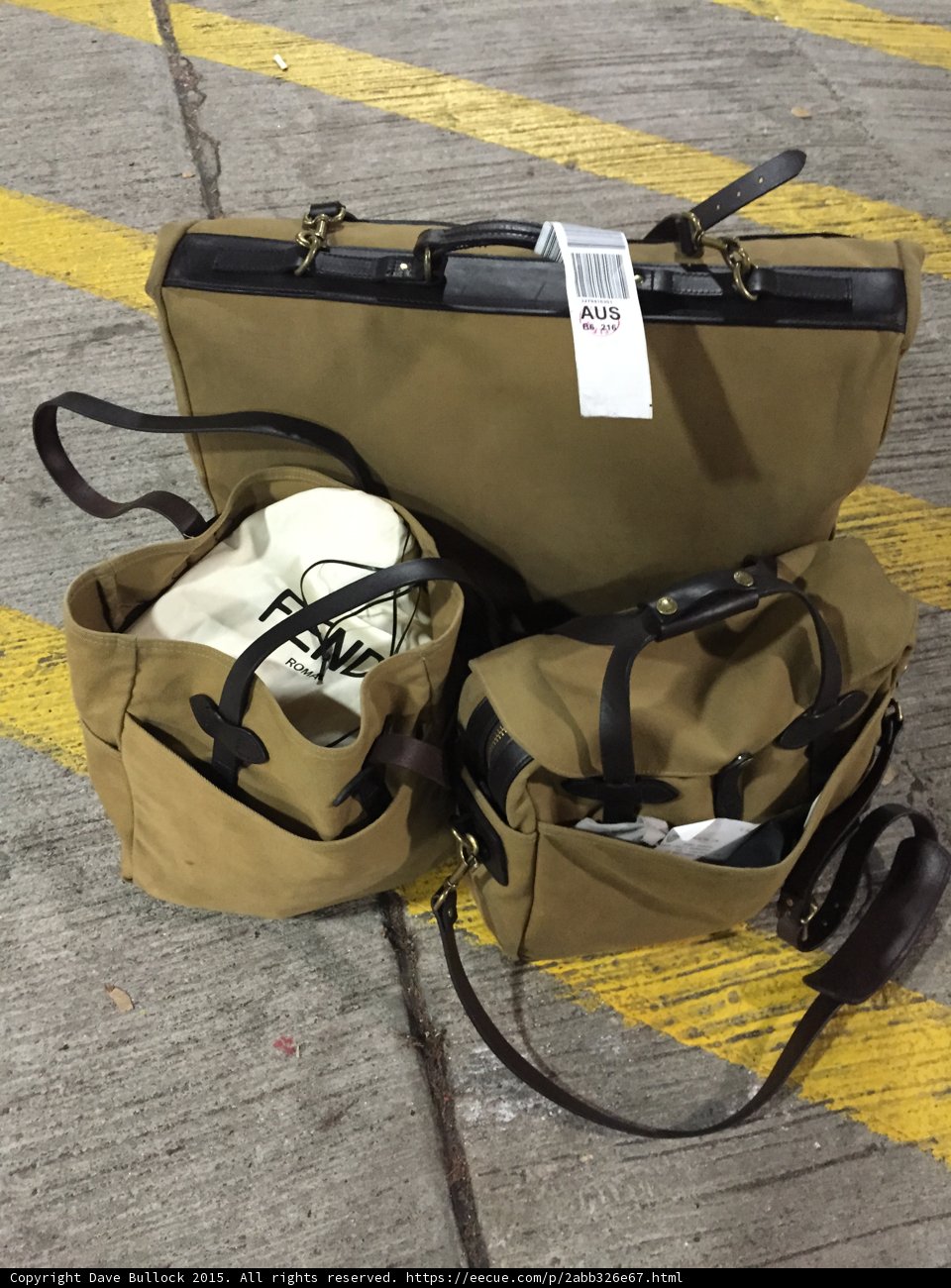 Travel Bags at Austin Airport