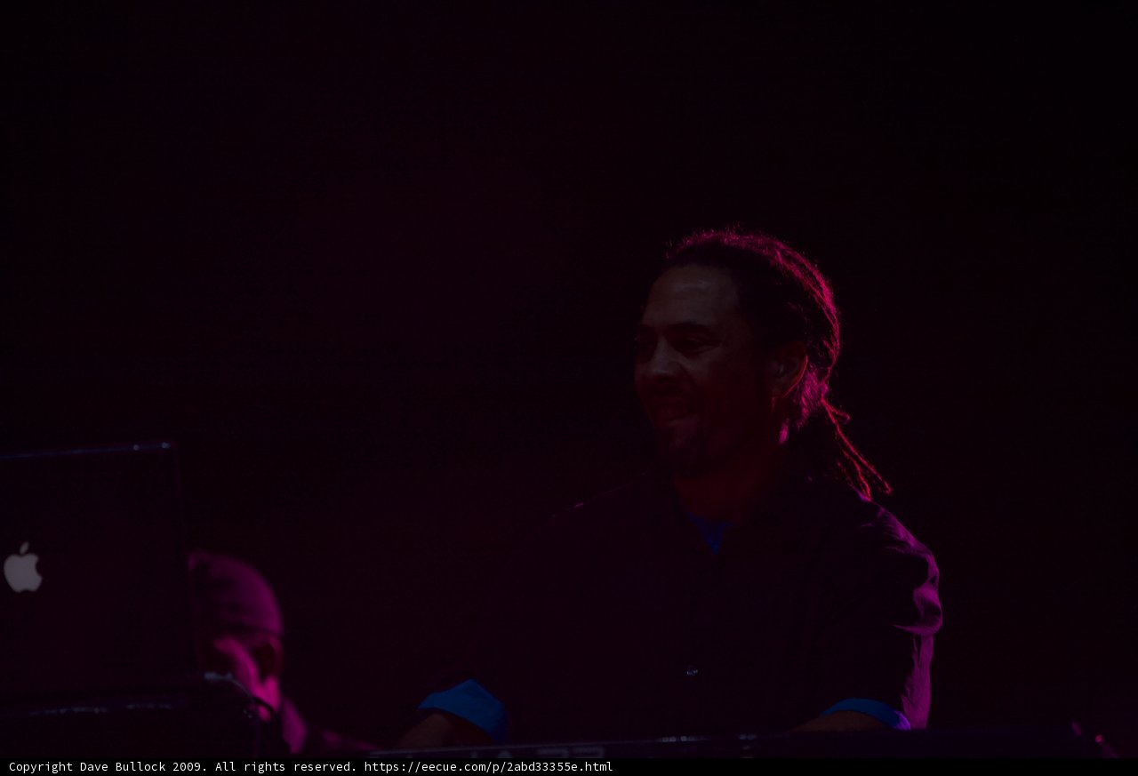 Roni Size with Dreadlocks at Coachella 2009