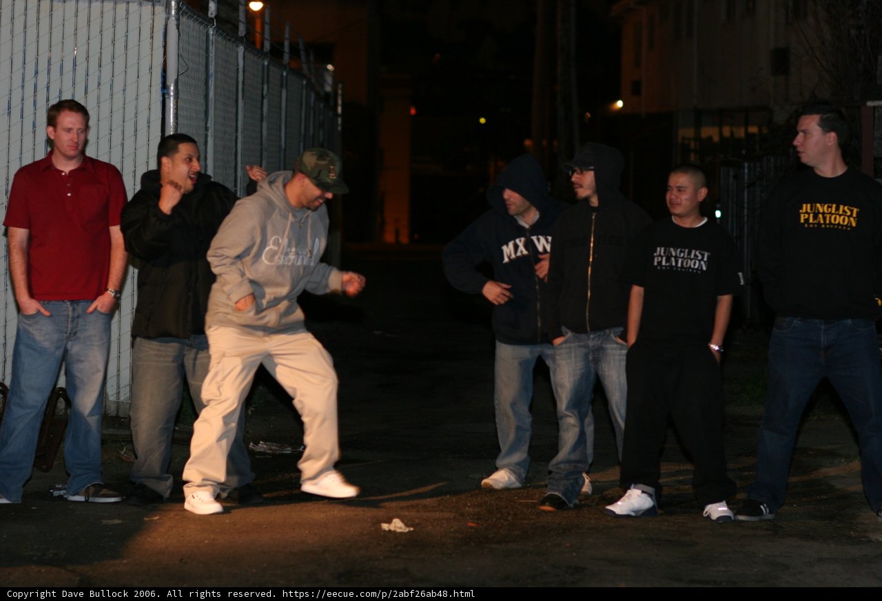 Group of Friends in Parking Lot
