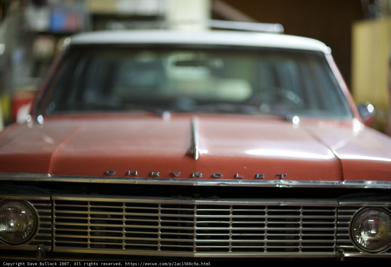 Vintage Red Coupe Truck