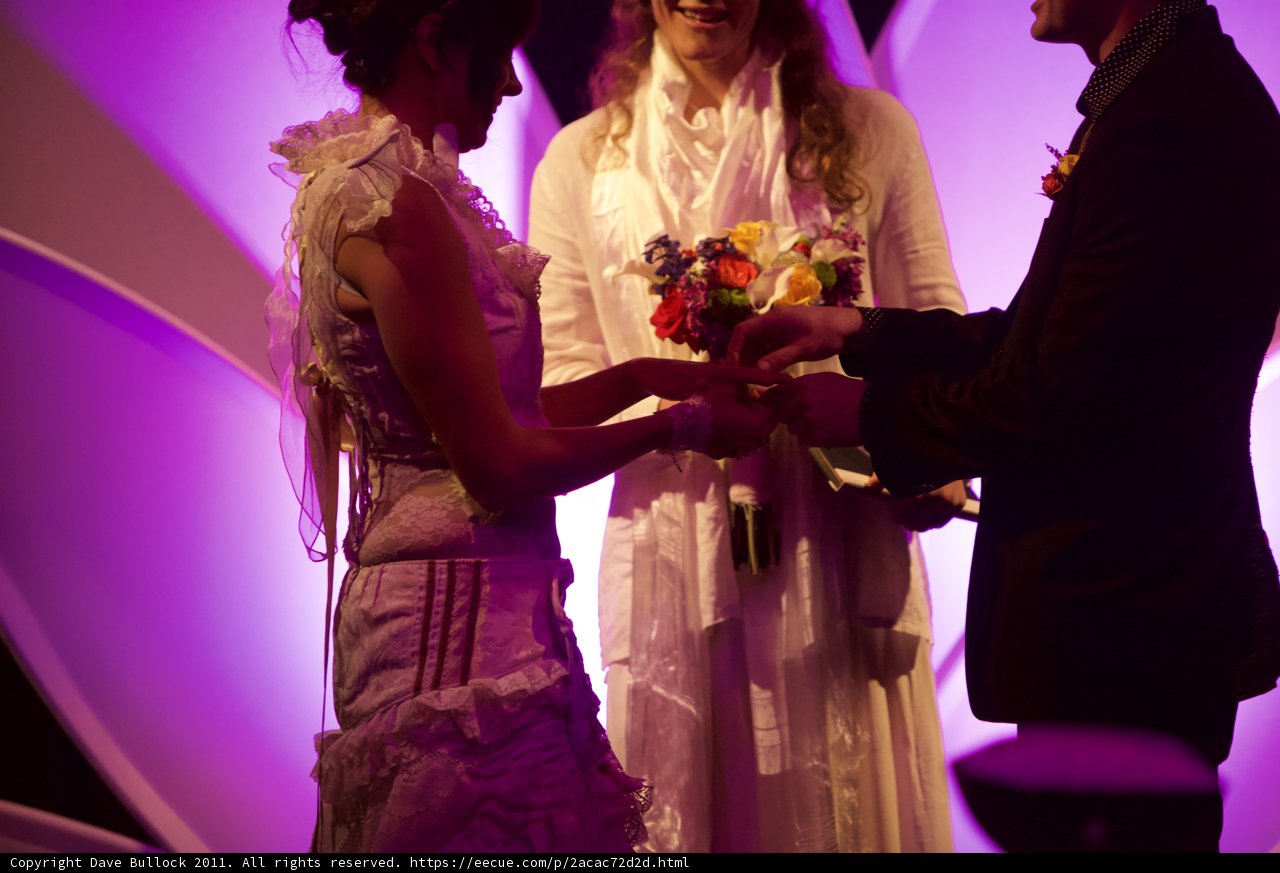 The Wickstrom Wedding: The Exchange of Rings