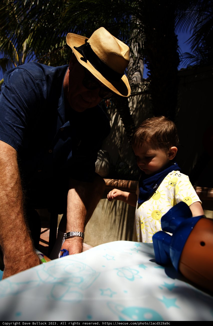 The Suave Celebrant at Wesley's First Birthday