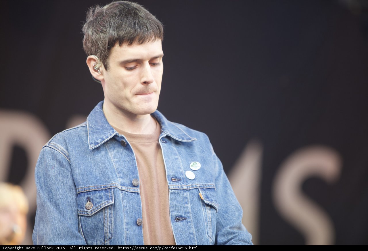 Keyboardist Close-Up