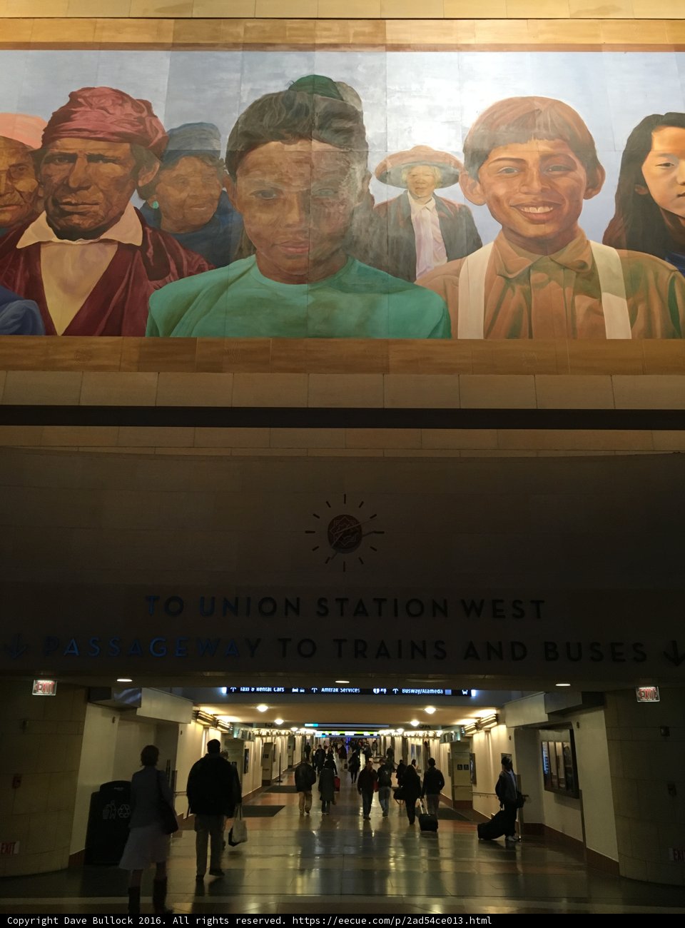 The Vibrant Murals of Los Angeles Union Station