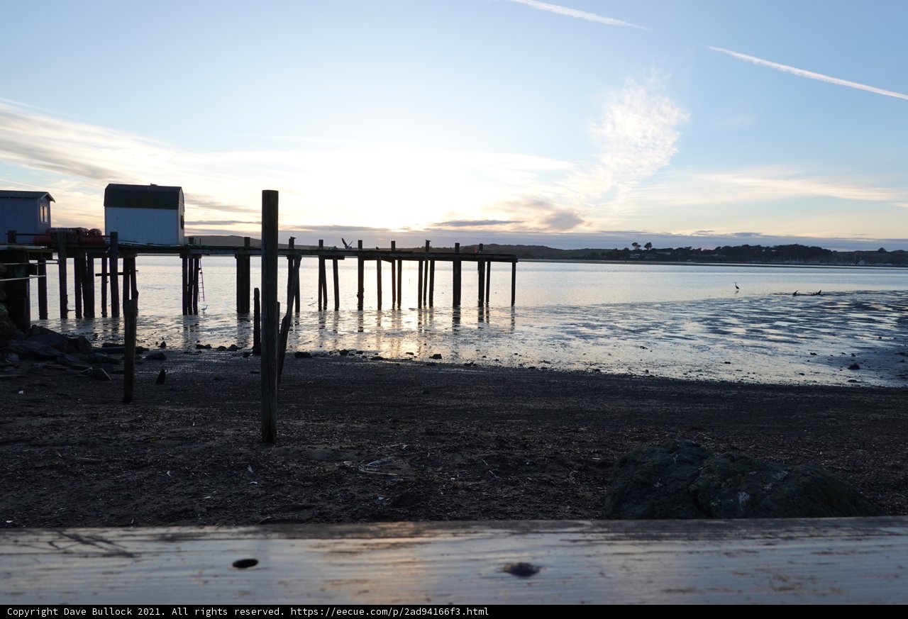 Tranquil Waterfront Pier