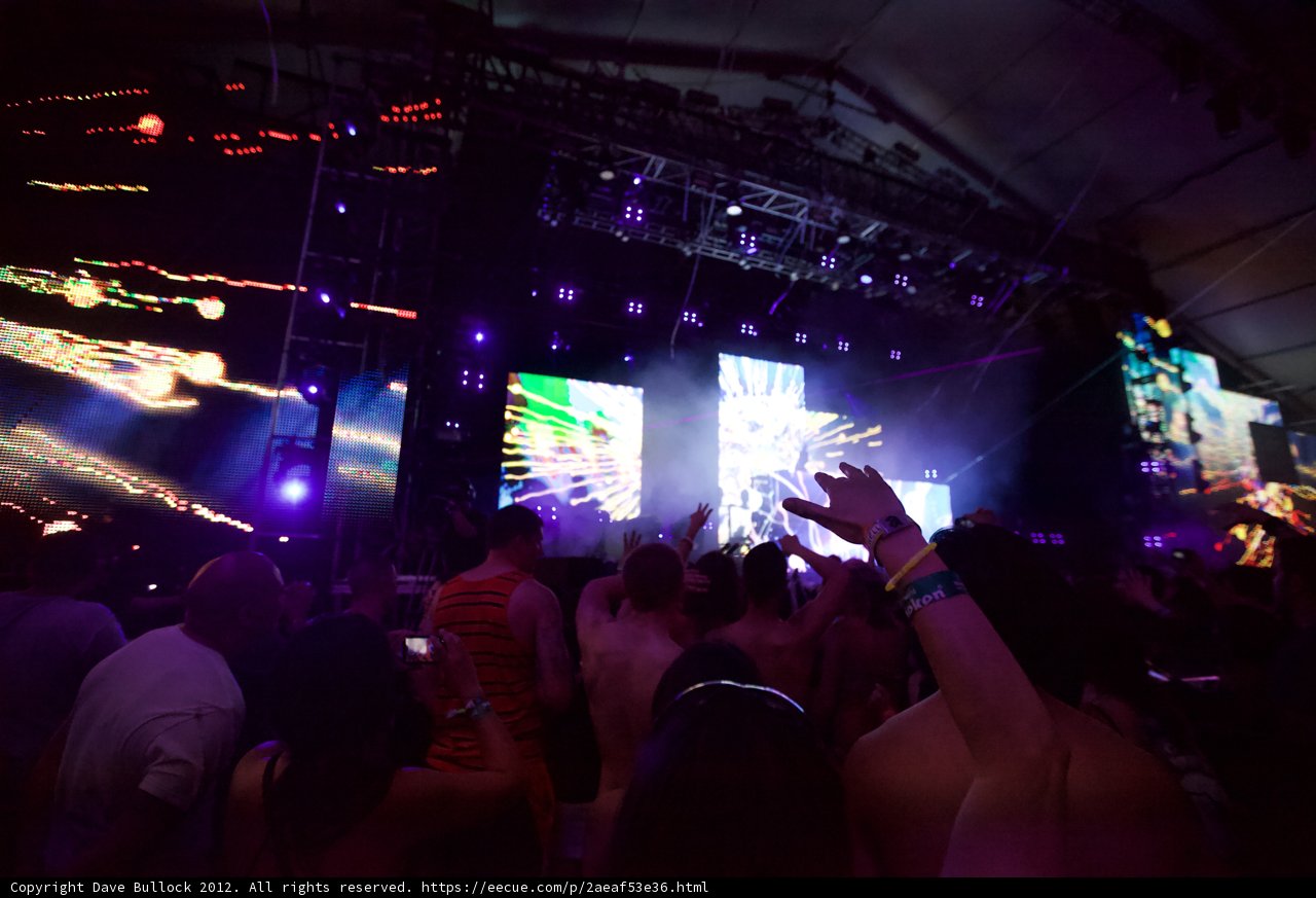 Urban Nightlife at Coachella Concert