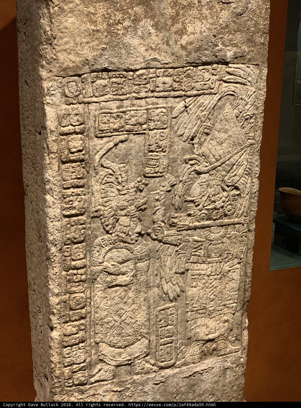 Ancient Stone Carving with Intricate Images