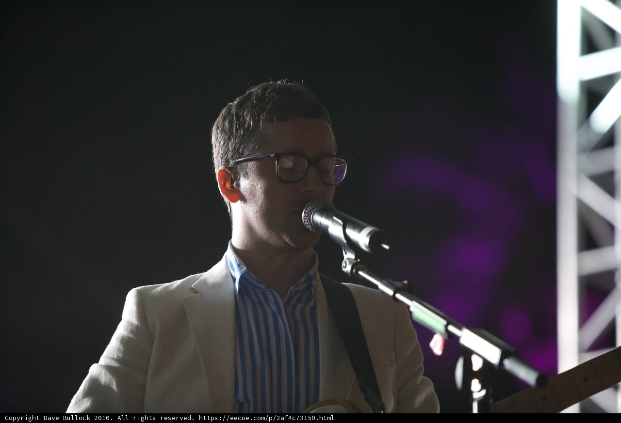 The White-suited Crooner Captivates the Crowd