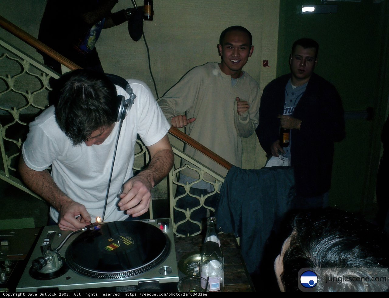 DJ Aaron A Entertaining the Crowd