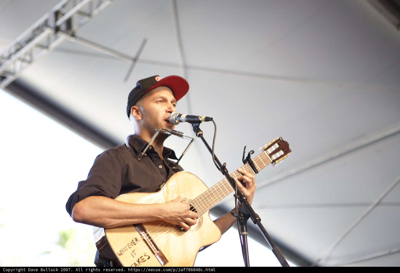 Tom Morello Rocks Coachella with His Electric Guitar