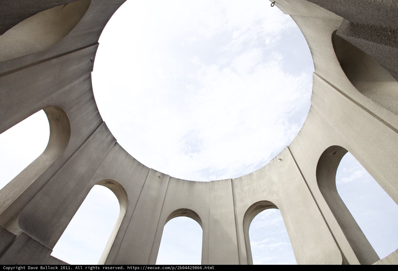 Sky View at the Circular Structure