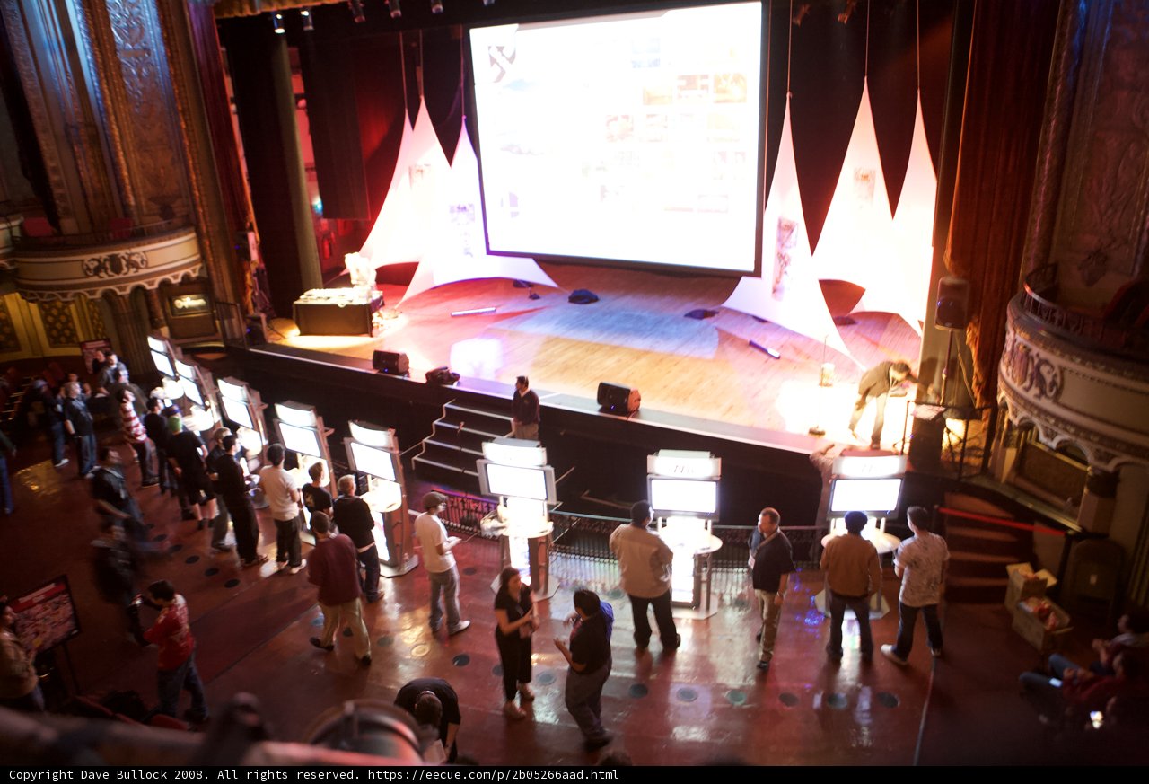Packed Cinema for a Gaming Event
