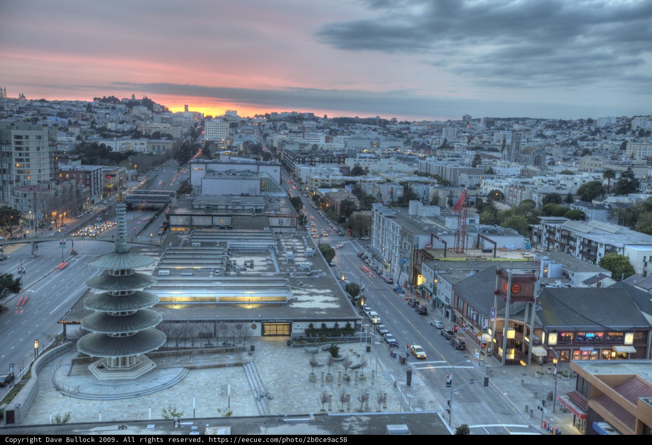 Sunset over the Metropolis