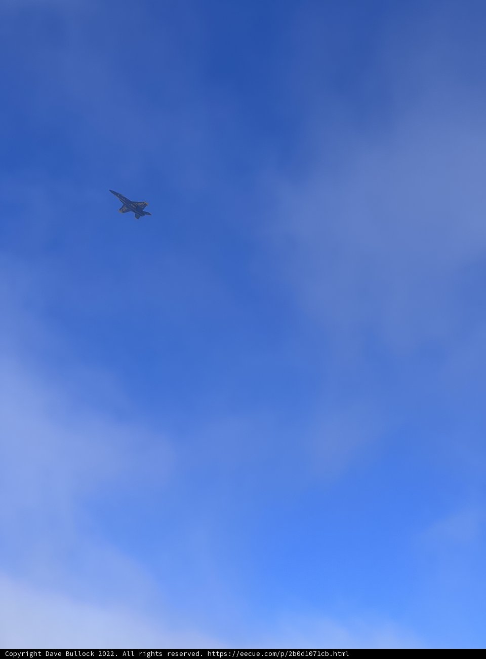 Thunder in the Blue Skies