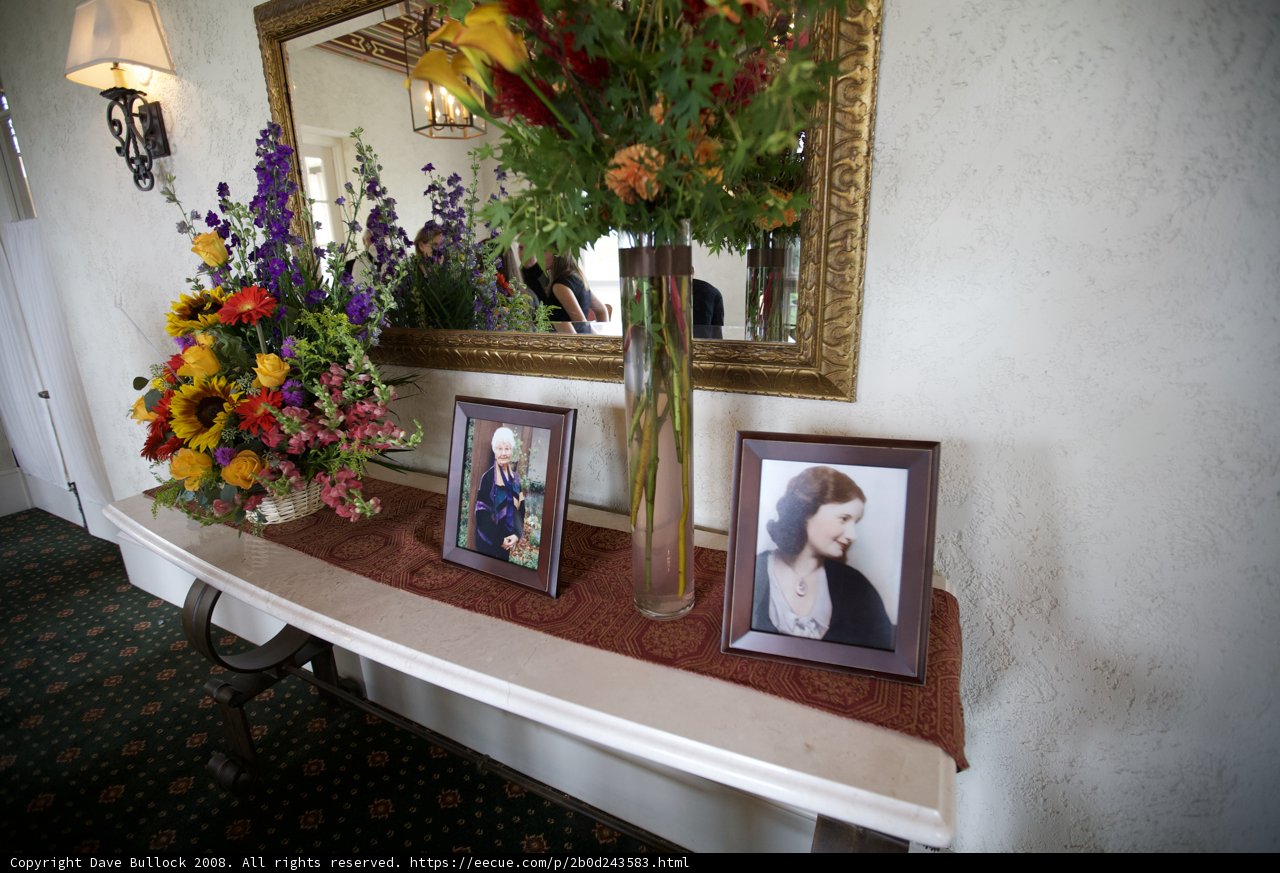 Remembering Mary E. White at Grandma's Funeral