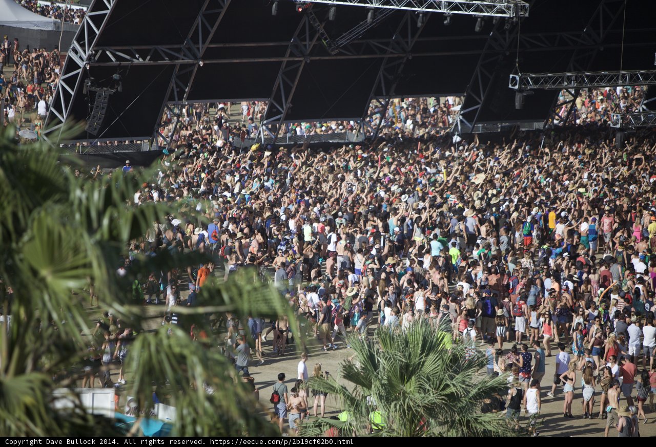 Coachella Concert Crowd