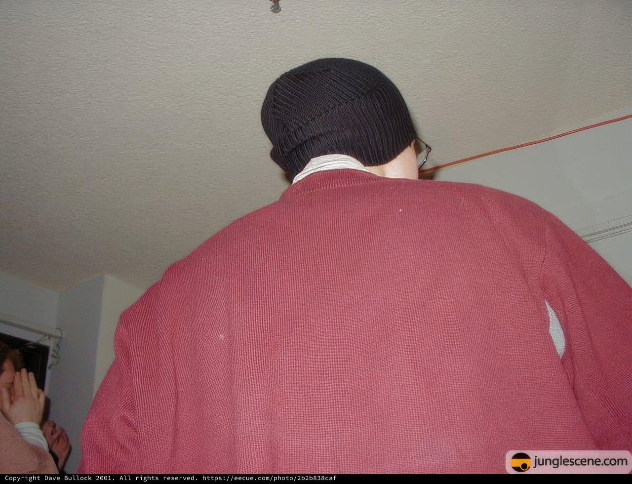Red Jacket and Beanie