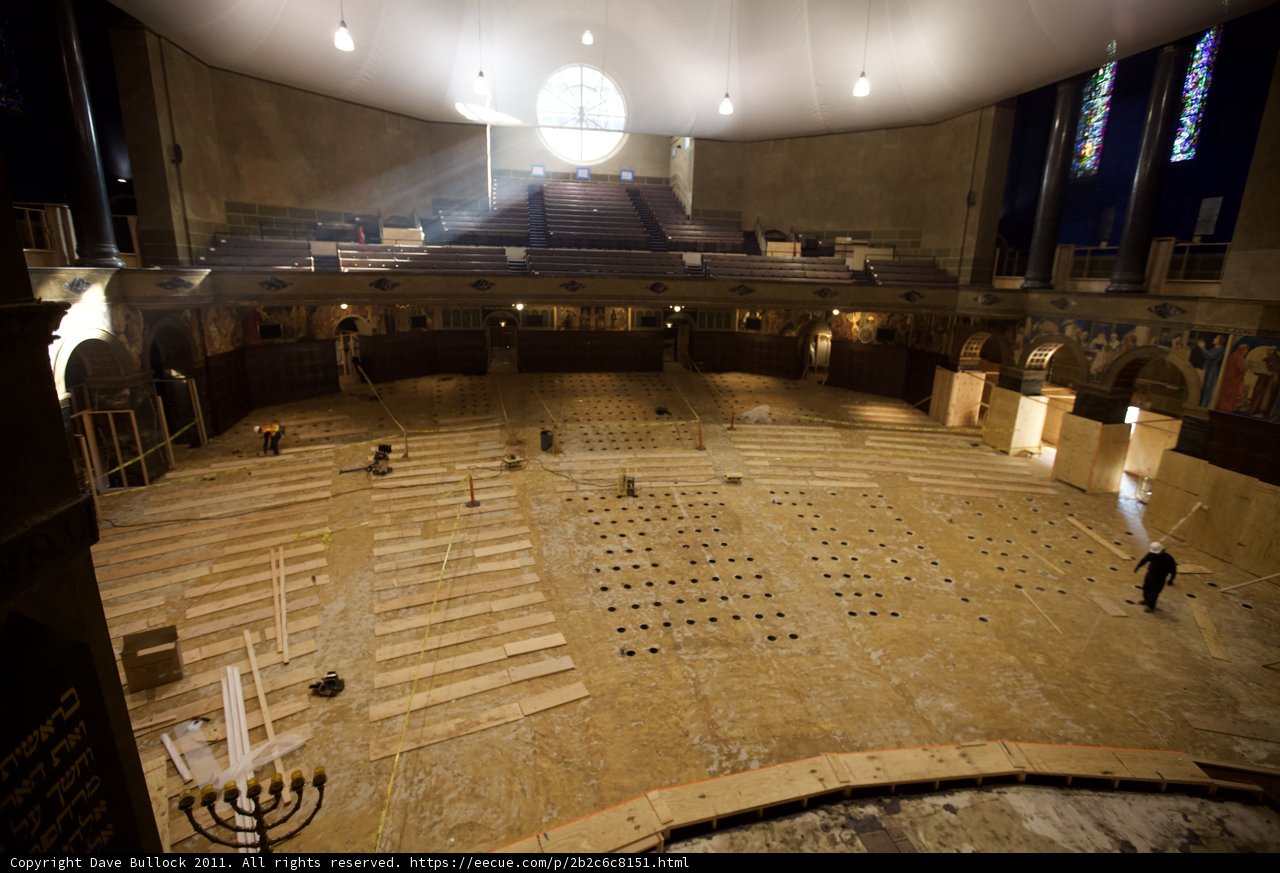 The Grand Auditorium of the New Temple of Israel