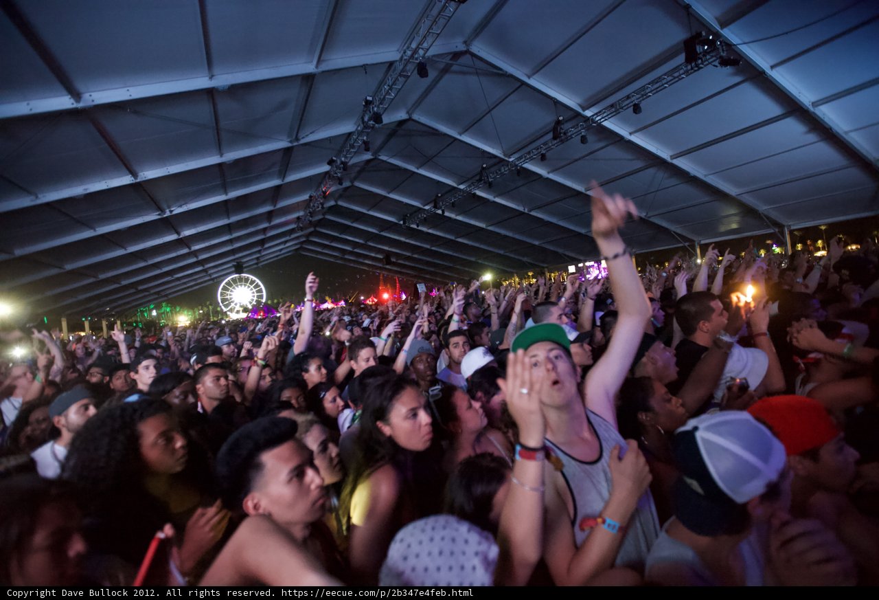 Urban Concert Crowd