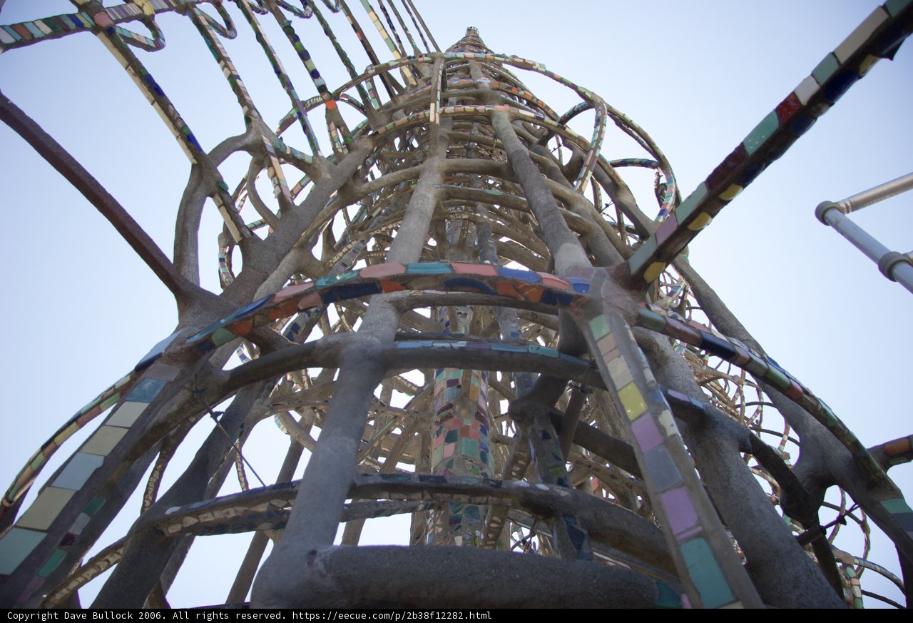 Tower of Colors at the Amusement Park
