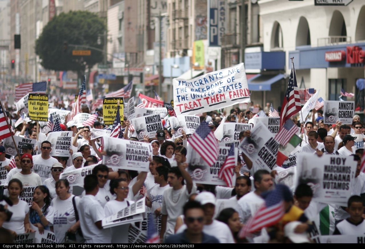 Protest Parade in Metropolis