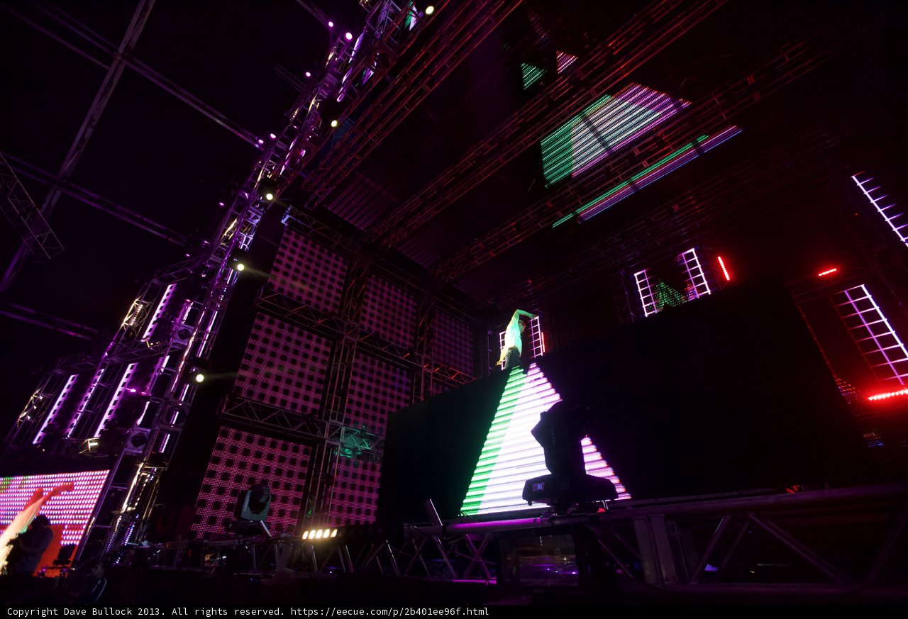 Lighting up the Night Sky at Coachella