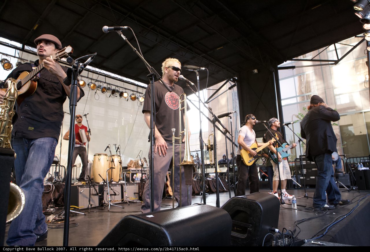 Ozomatli's Grand Performance with Ron Garvin
