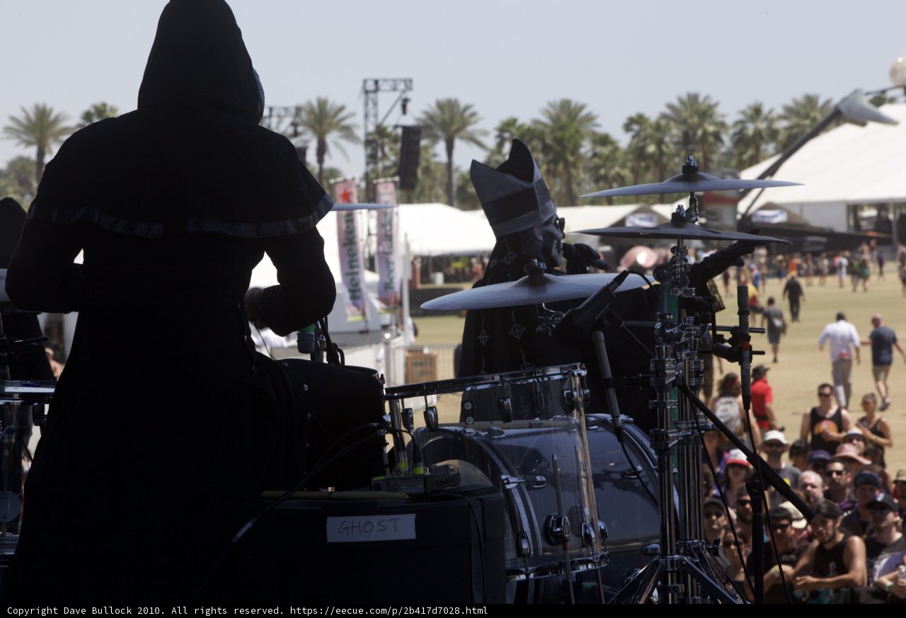 Hoodie Drummer Rocks the Crowd at Coachella