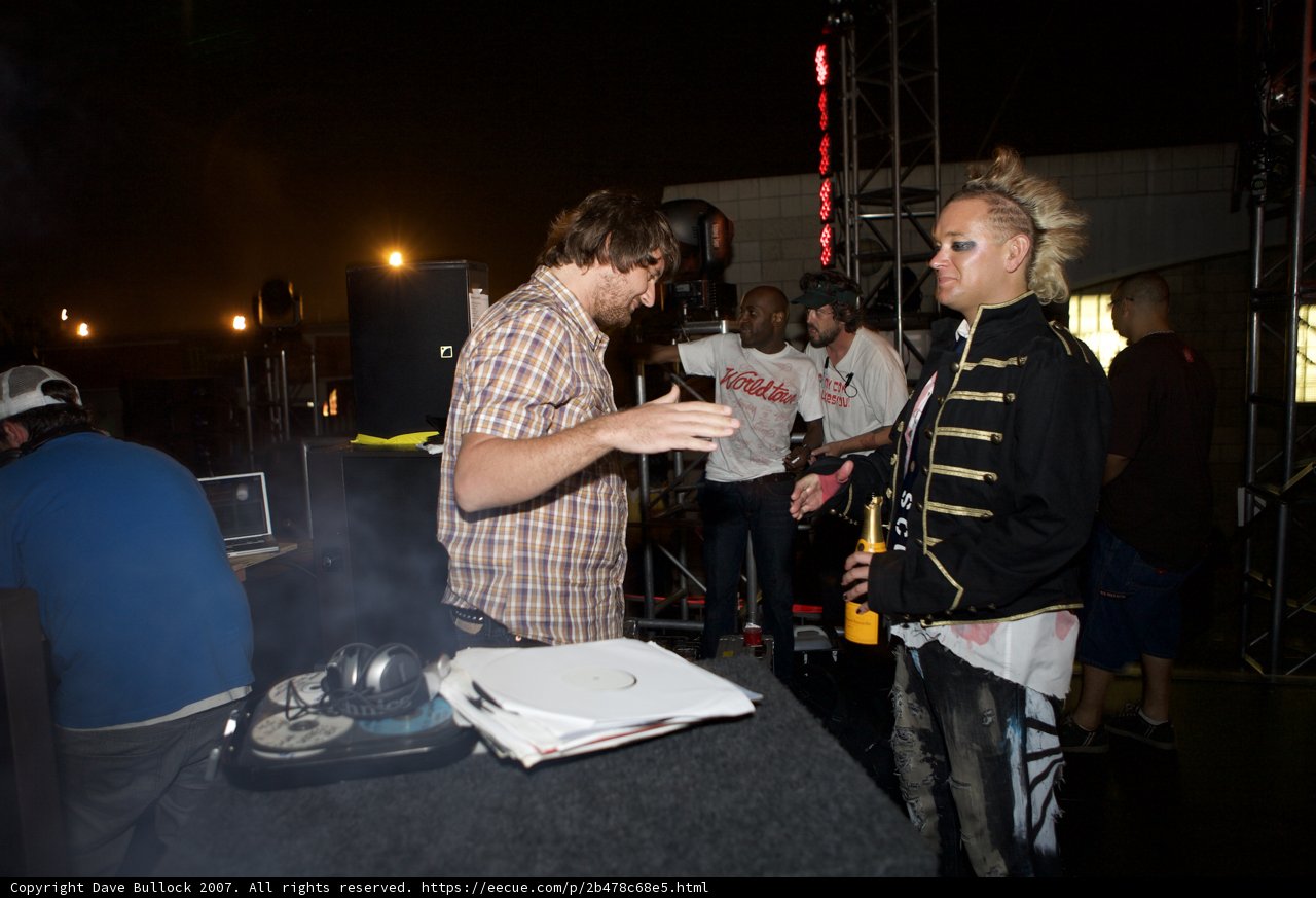 MC Q on Stage
