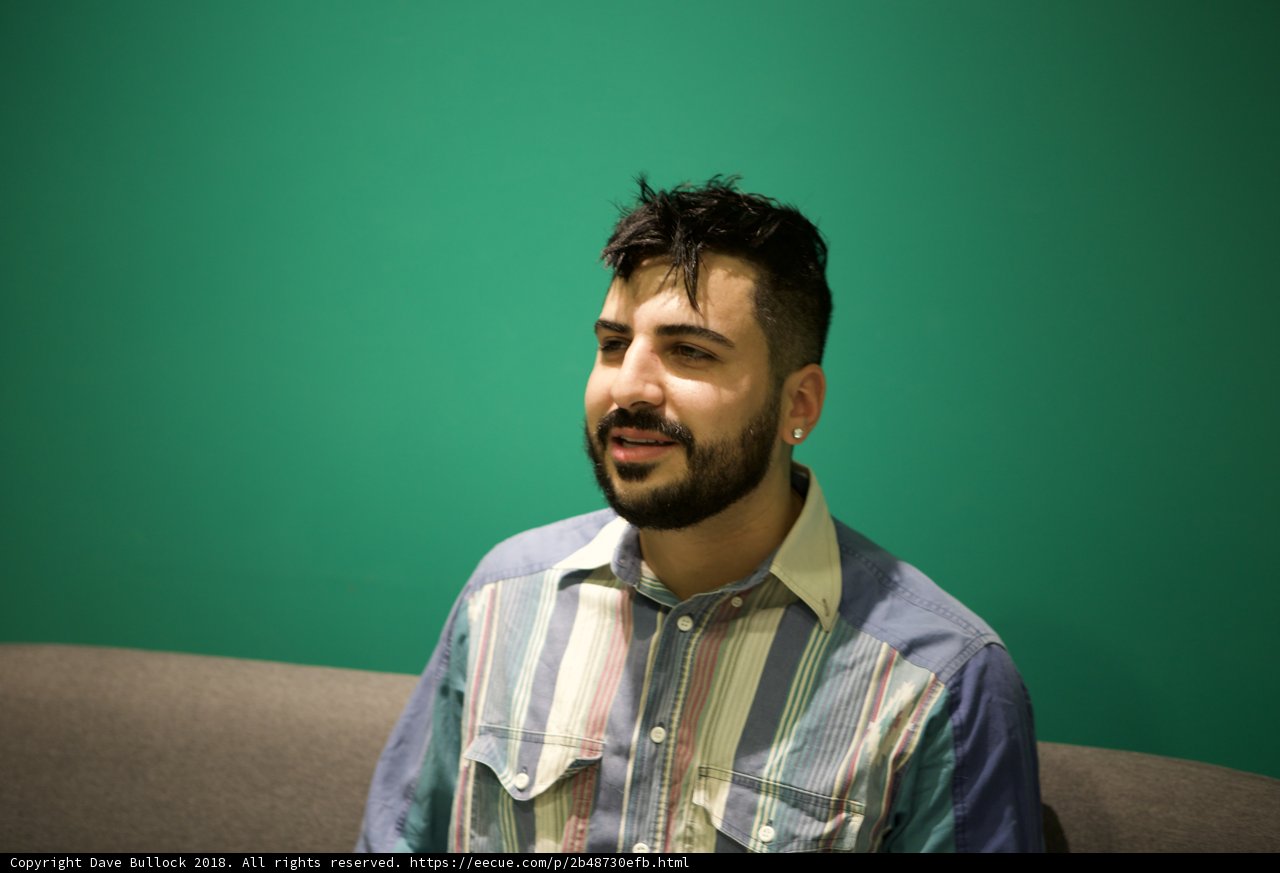 A Happy Man on the Couch