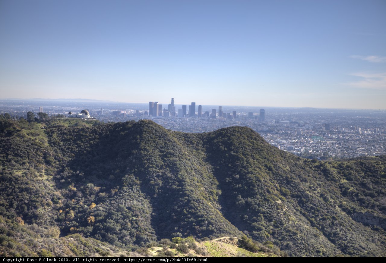A Scenic View of the Cityscape from the Hilltop