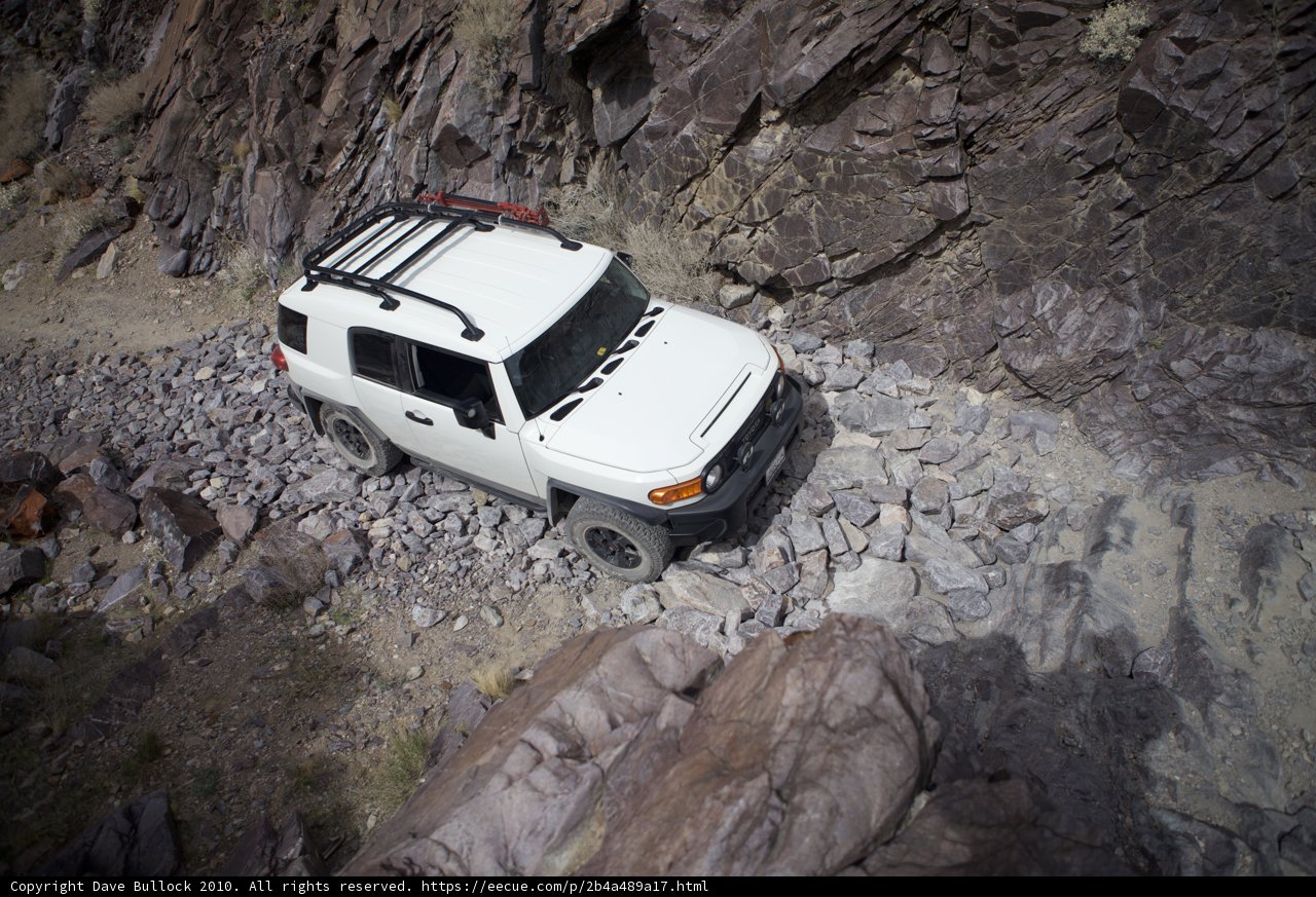 SUV Adventure on Rocky Terrain