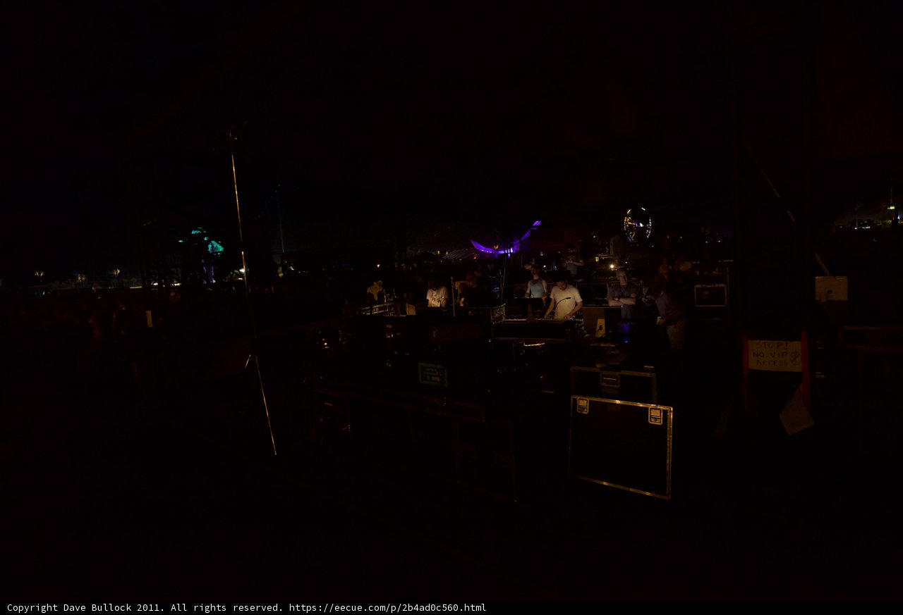 Urban Nightlife Concert Crowd